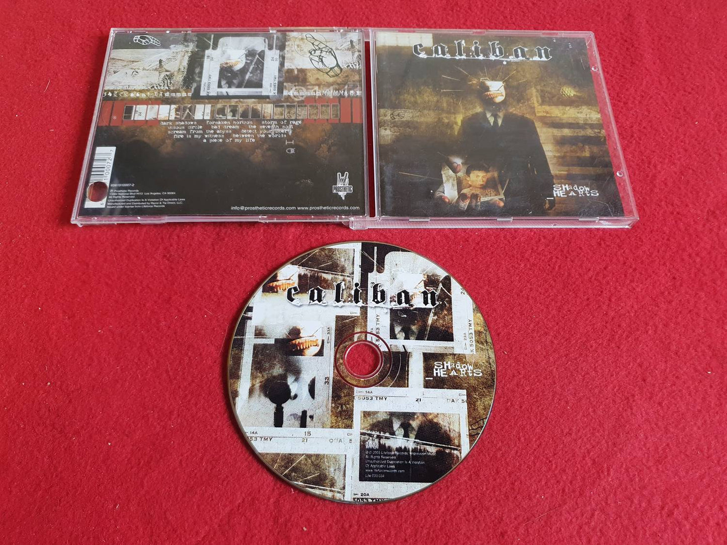 CALIBAN SHADOW HEARTS till CD