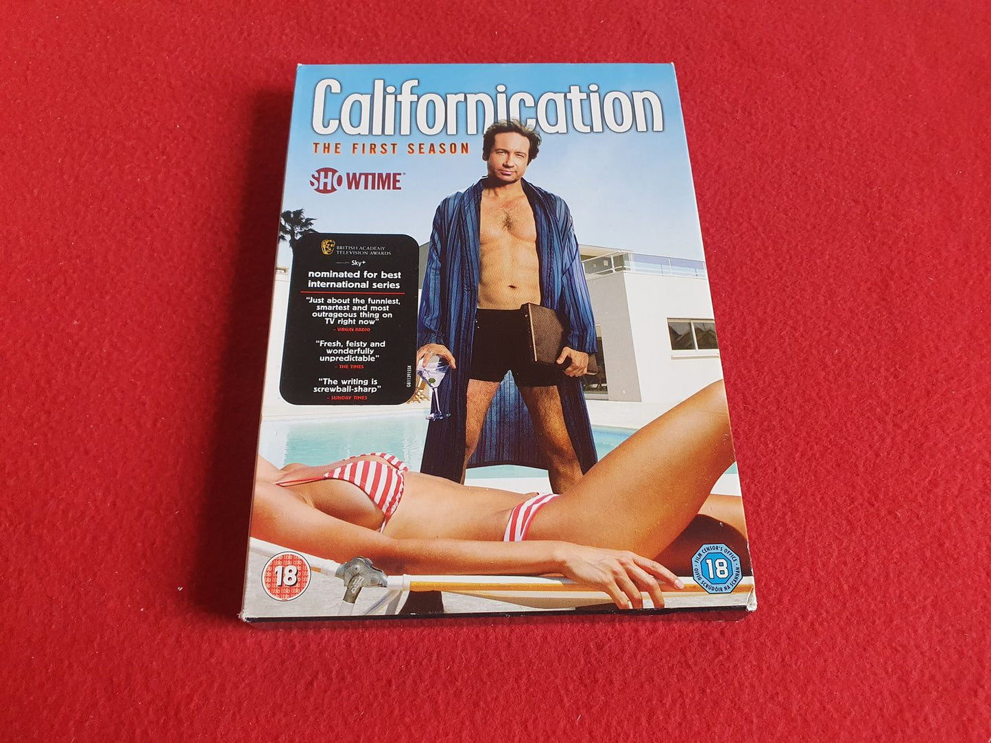 CALIFORNICATION SEASON 1 BOX till DVD