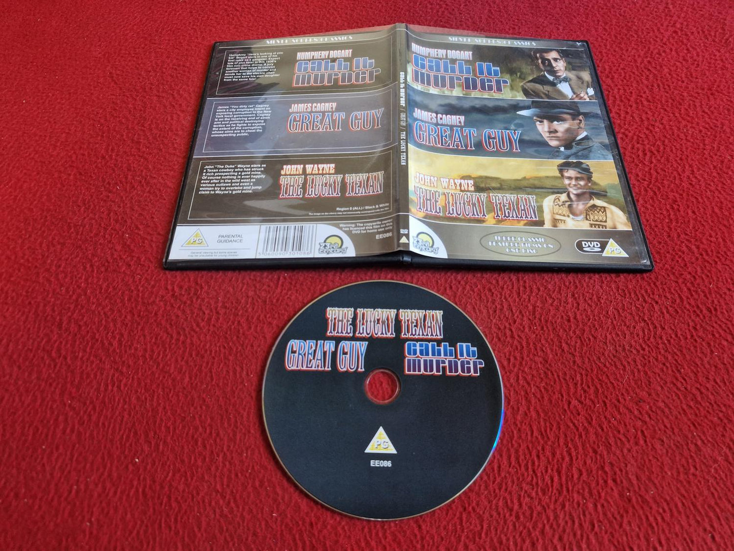 CALL IT MURDER / GREAT GUY / THE LUCKY TEXAN DVD