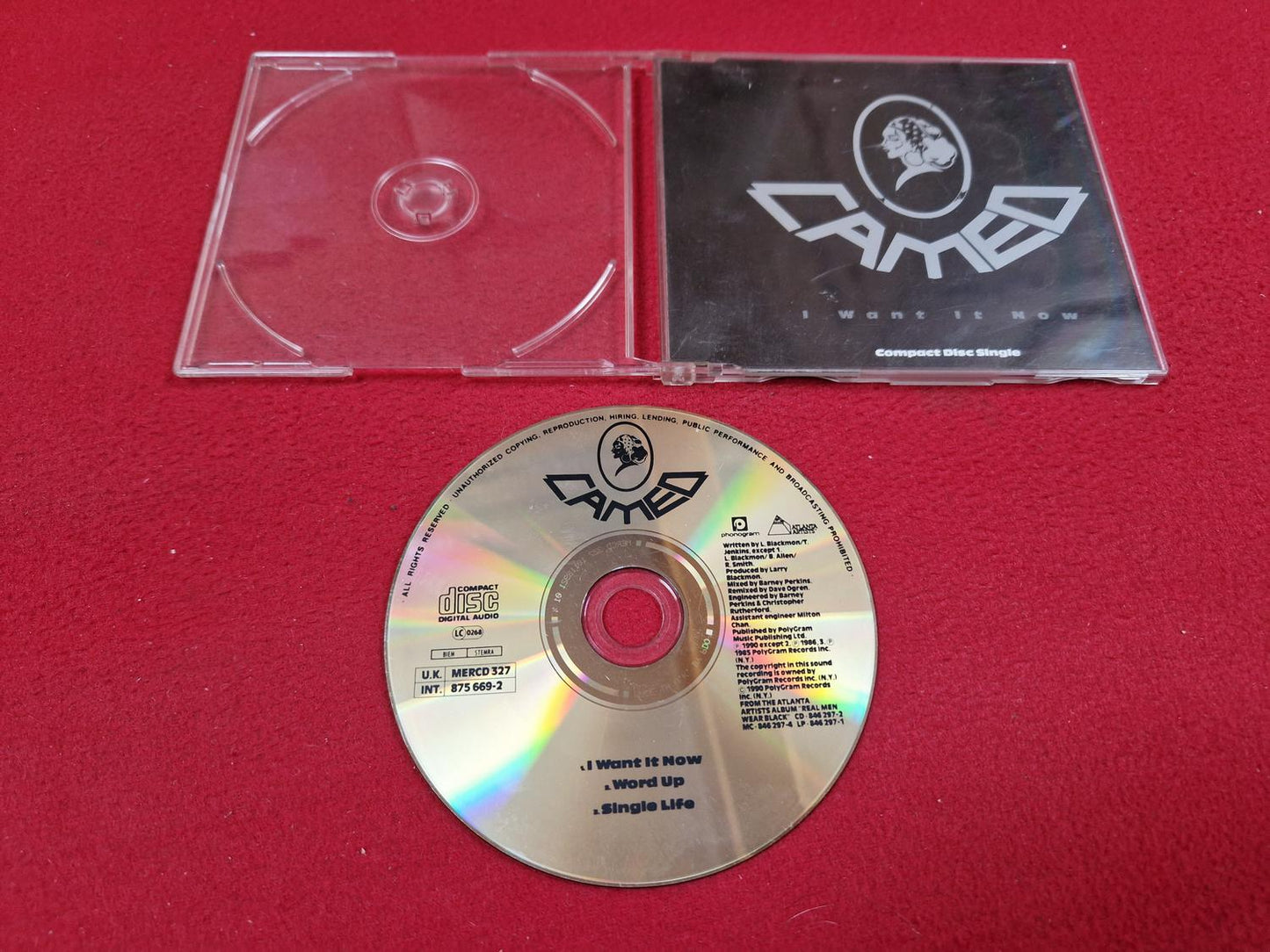 CAMEO I WANT IT NOW SINGEL till CD