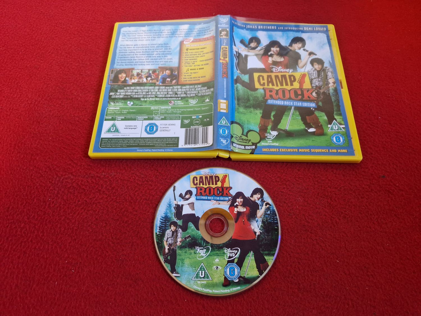 CAMP ROCK DVD