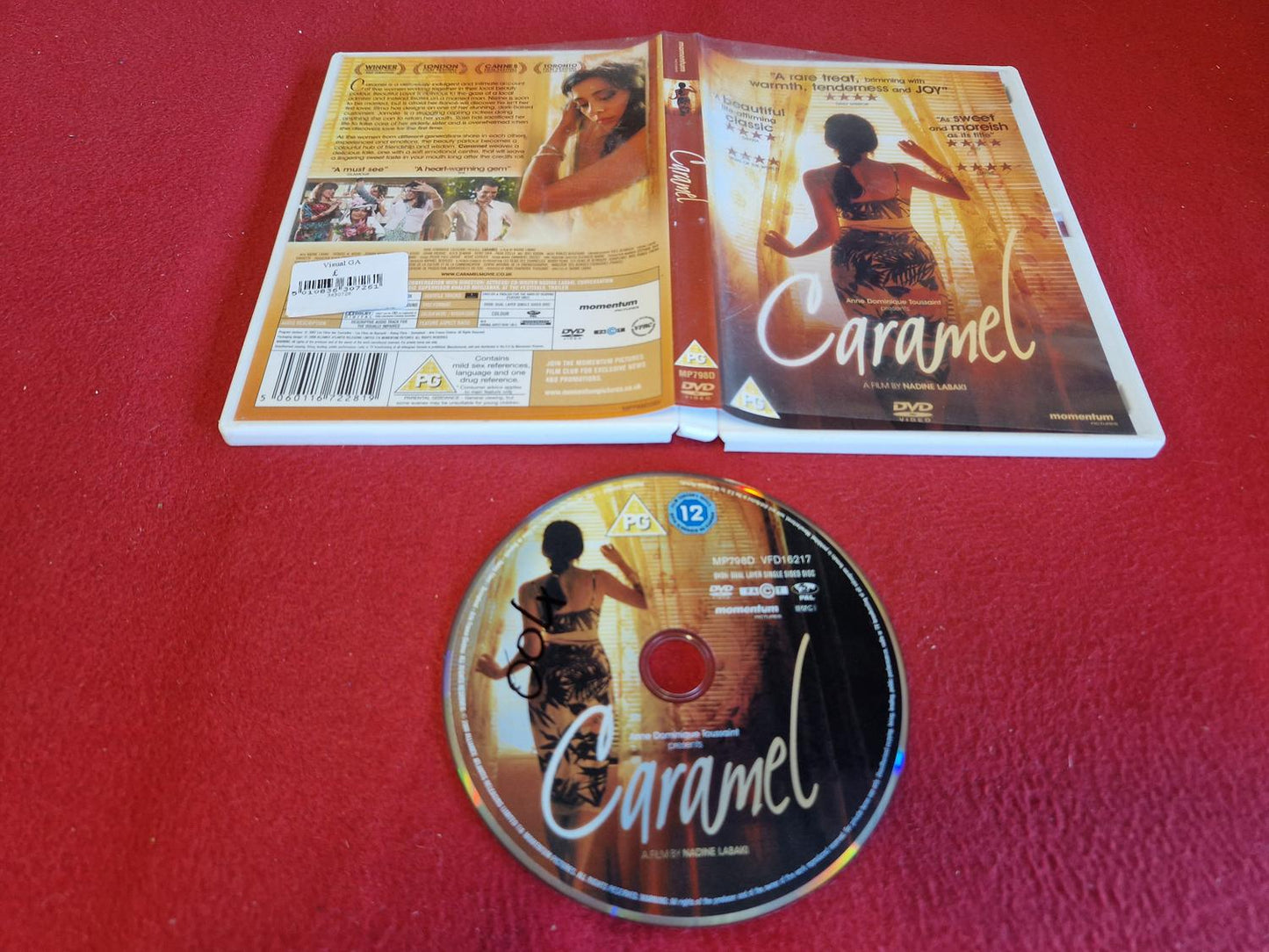 CARAMEL till DVD
