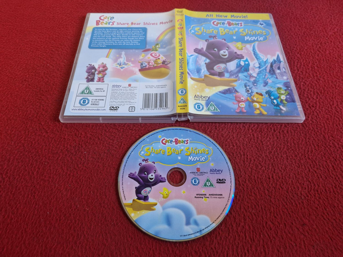 CARE-BEARS SHARE BEAR SHINES MOVIE DVD