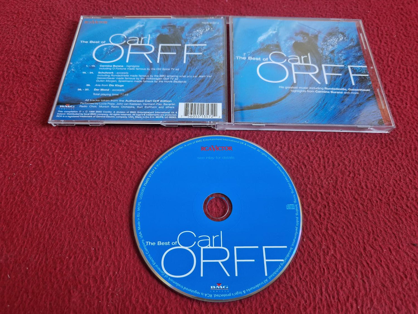 CARL ORFF THE BEST OF CD