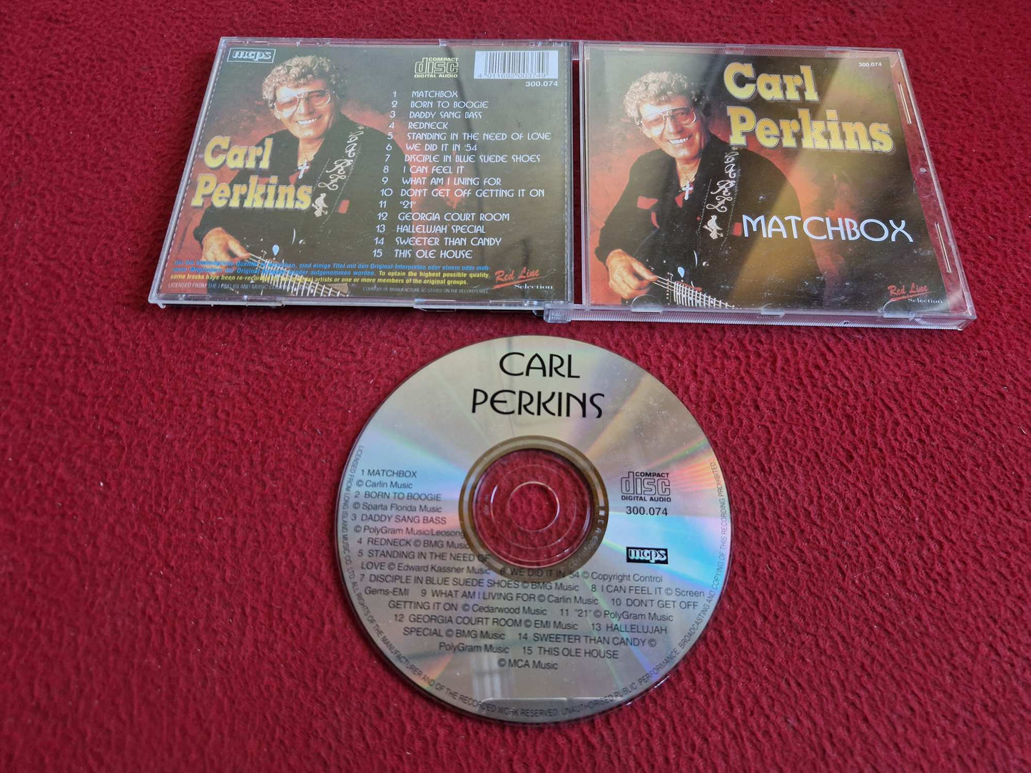 CARL PERKINS MATCHBOX CD