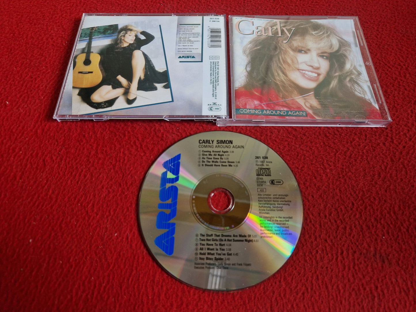 CARLY SIMON COMING AROUND AGAIN CD