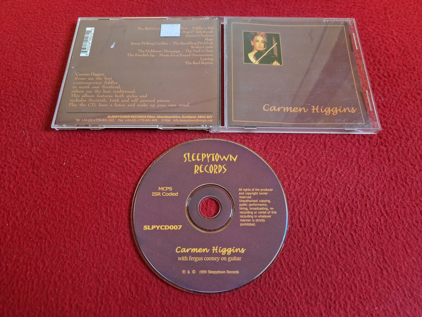 CARMEN HIGGINS - CARMEN HIGGINS CD