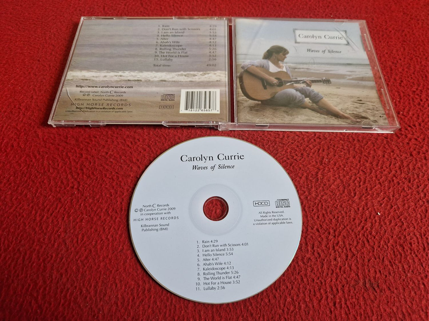 CAROLYN CURRIE WAVES OF SILENCE CD
