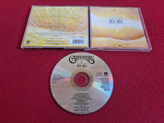CARPENTERS SINGLES 1974-1978 CD