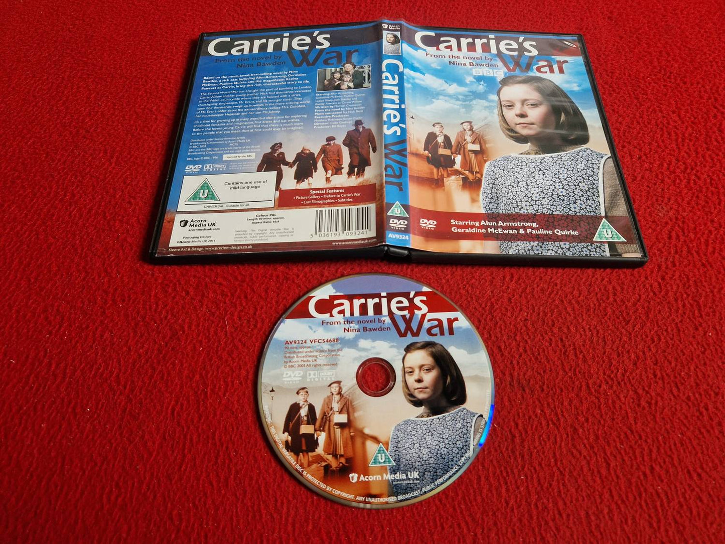 CARRIE'S WAR DVD