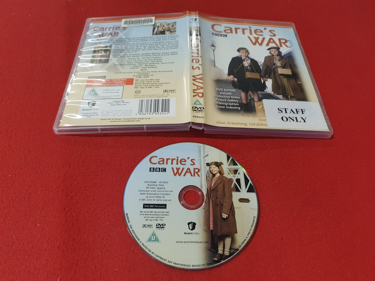 CARRIES WAR till DVD