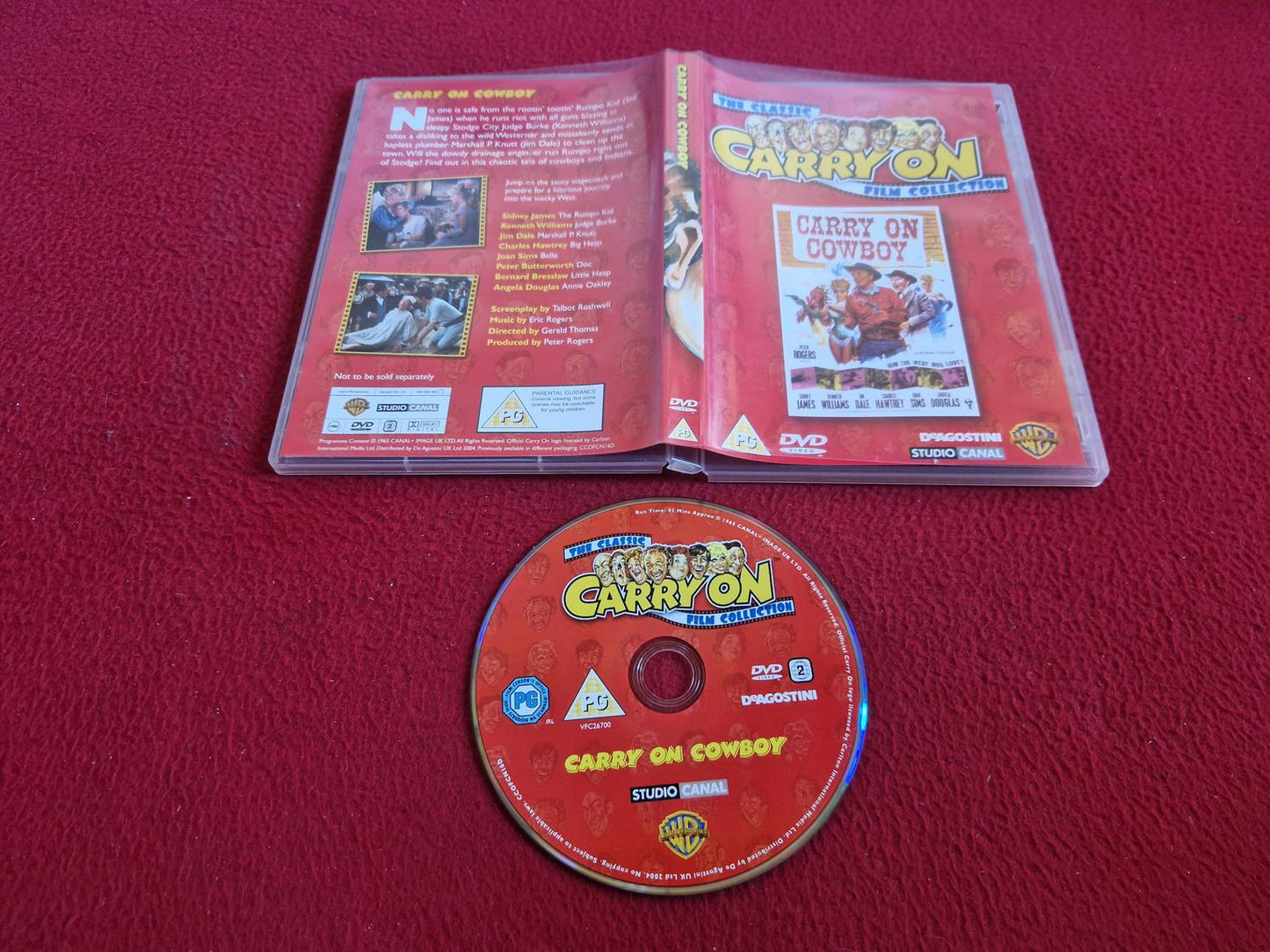 CARRY ON COWBOY DVD