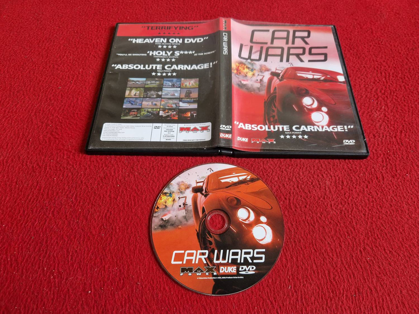 CAR WARS DVD