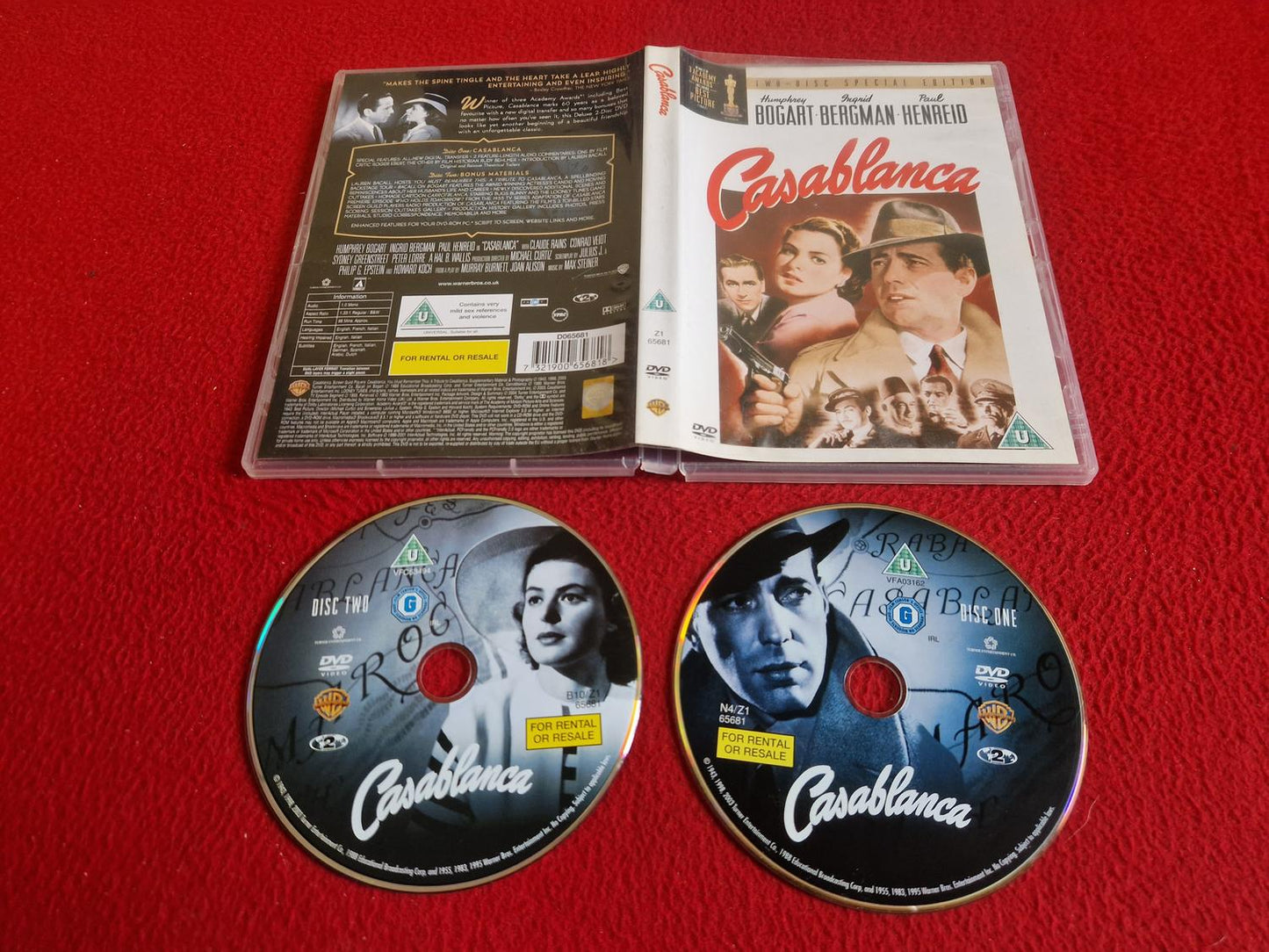 CASABLANCA DVD