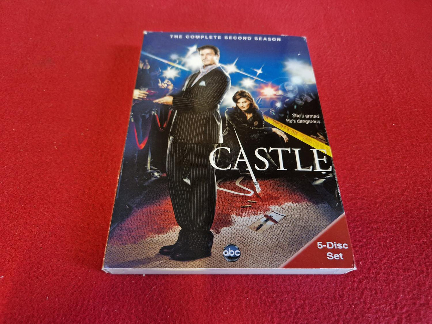 CASTLE THE COMPLETE SEASON 2 BOX till DVD