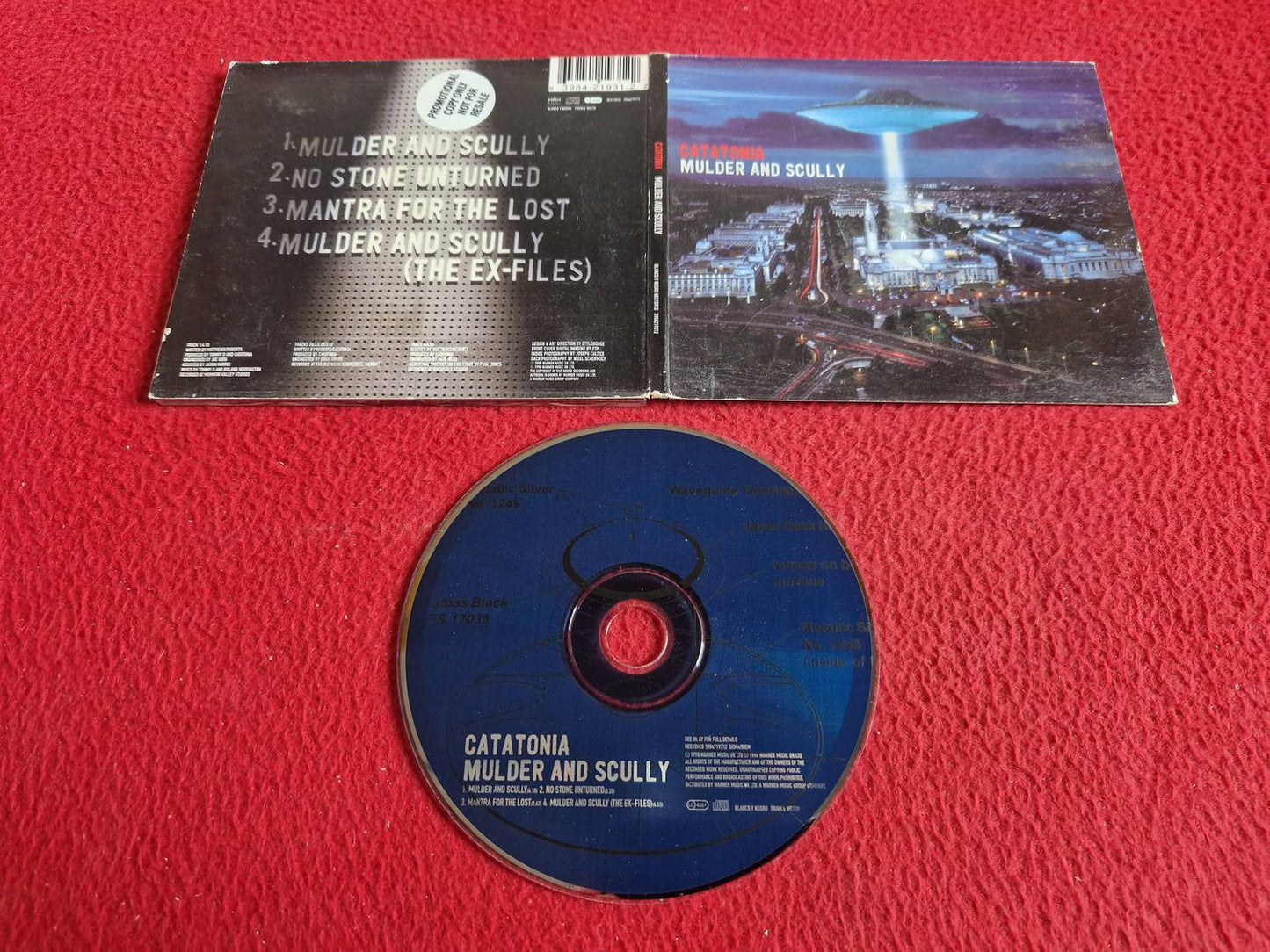 CATATONIA MULDER AND SCULLY CD