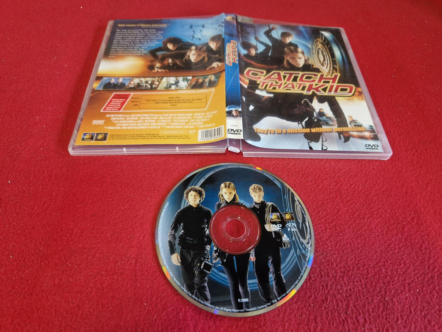 CATCH THAT KID till DVD