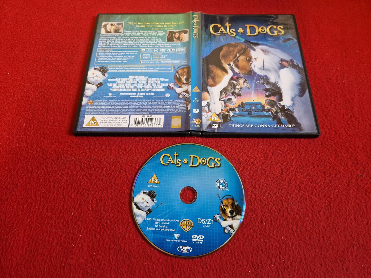 CATS & DOGS DVD