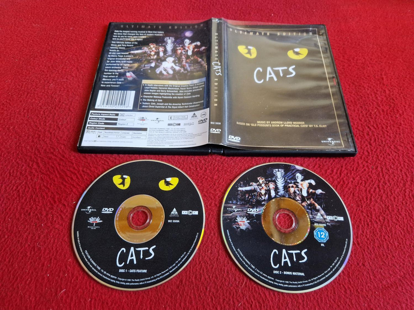 CATS ULTIMATE EDITION DVD