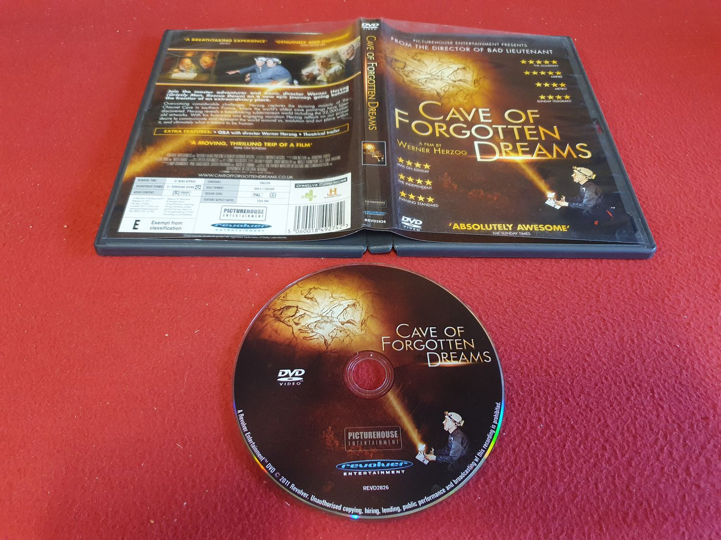 CAVE OF FORGOTTEN DREAMS till DVD