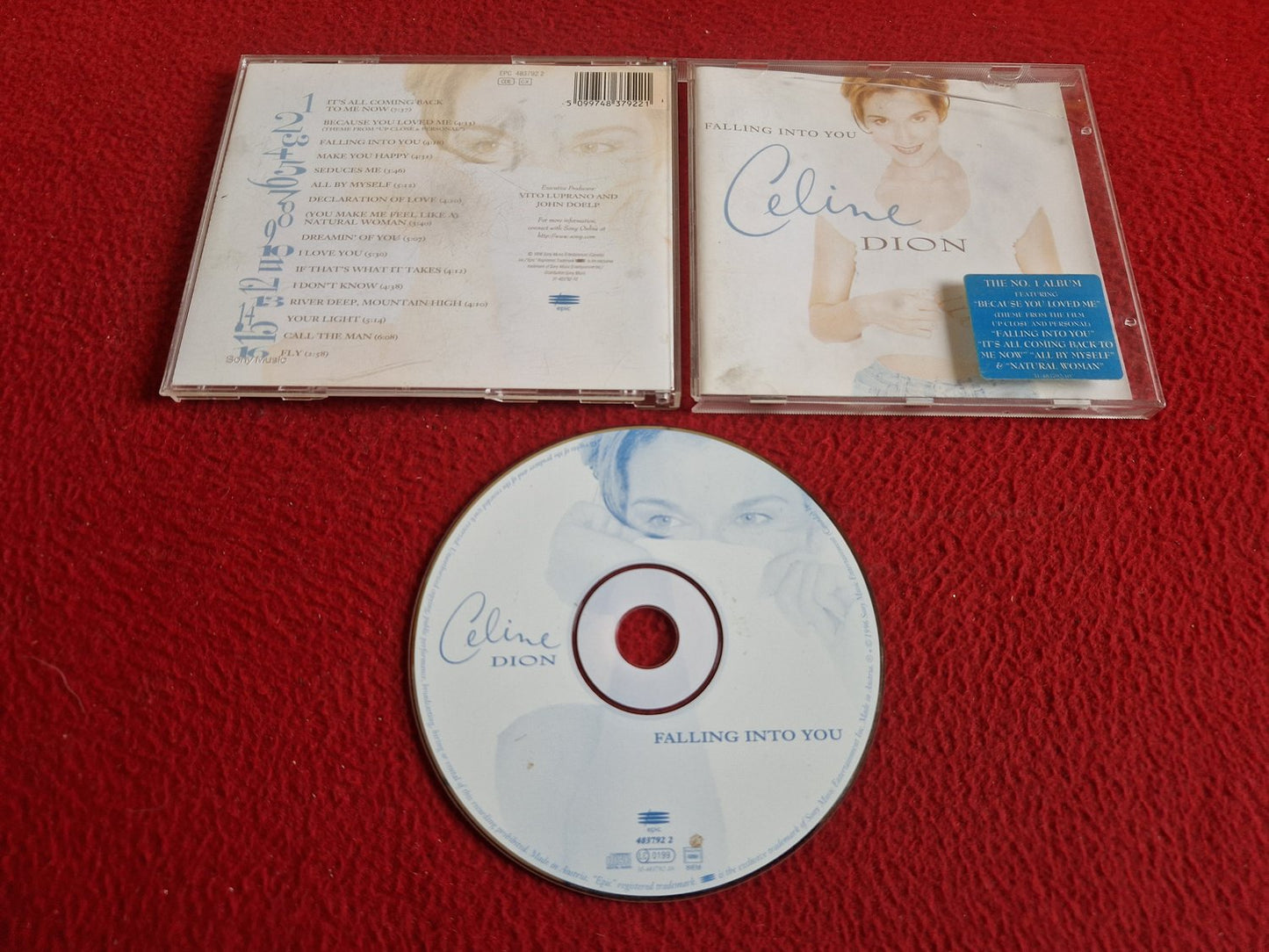 CELINE DION FALLING INTO YOU CD