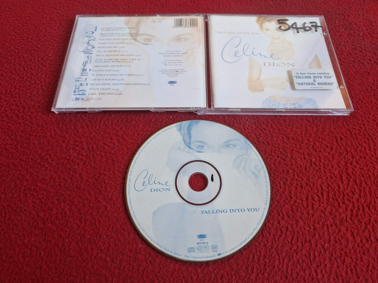 CELINE DION FALLING INTO YOU CD
