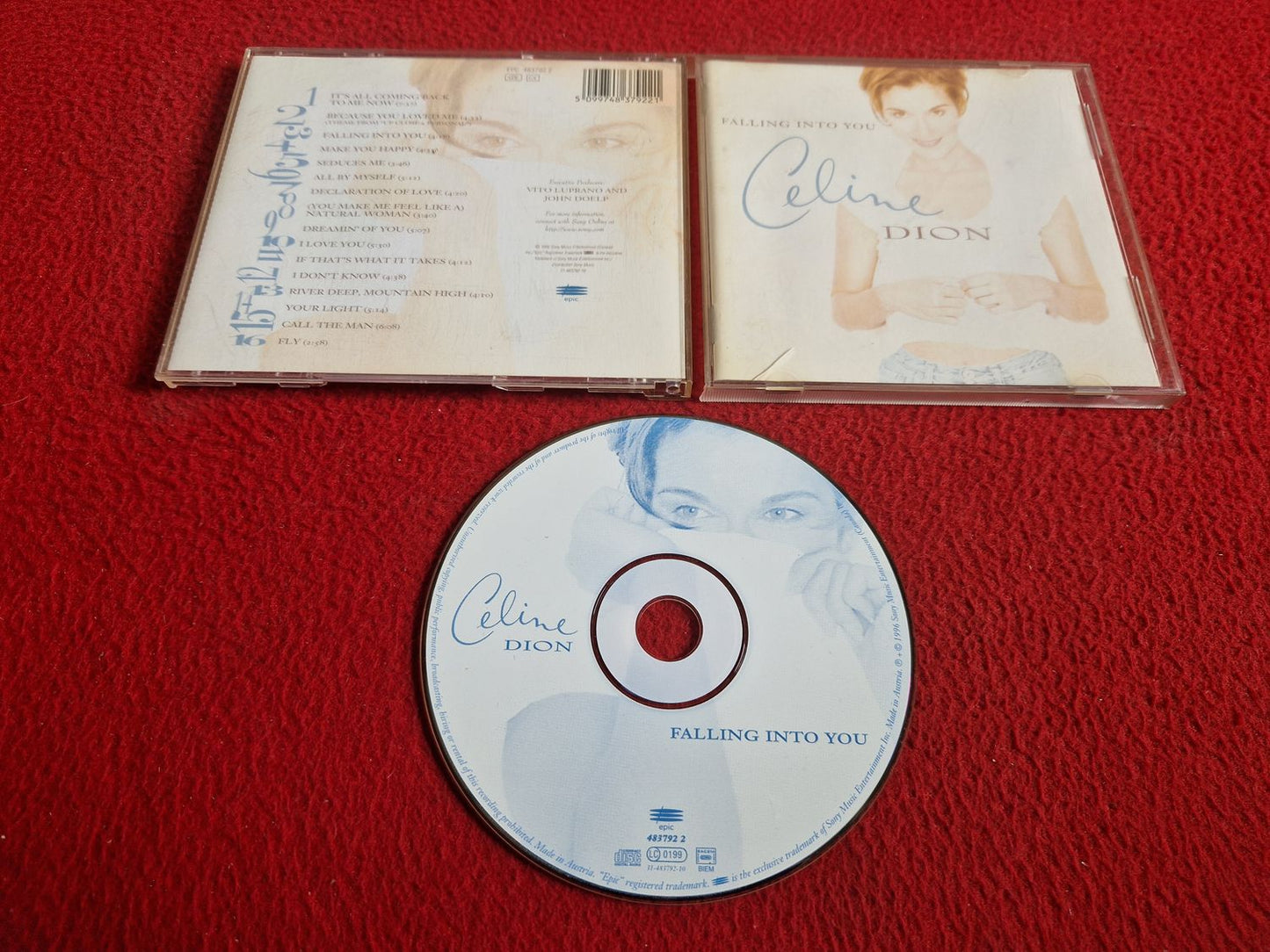 CELINE DION FALLING INTO YOU CD