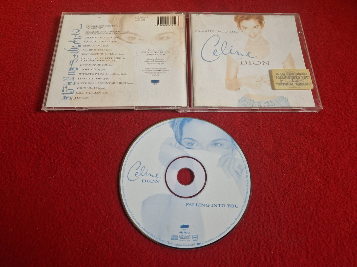 CELINE DION FALLING INTO YOU till CD