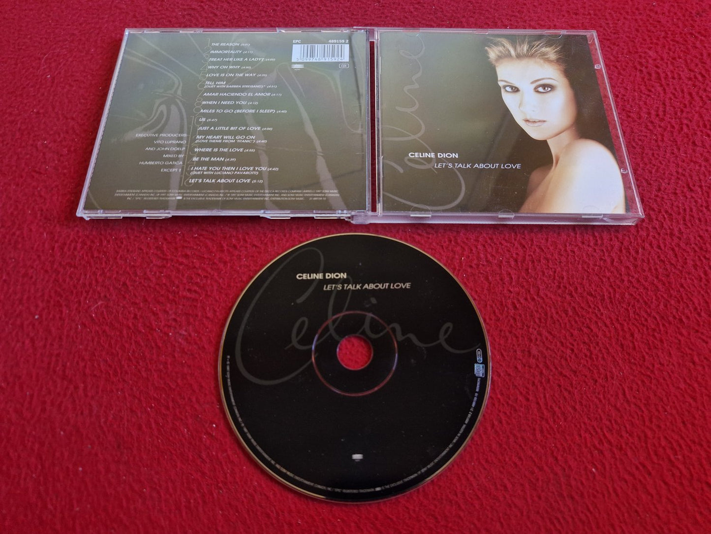 CELINE DION LET'S TALK ABOUT LOVE CD