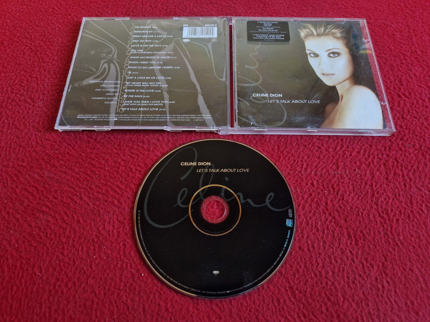 CELINE DION LET'S TALK ABOUT LOVE CD