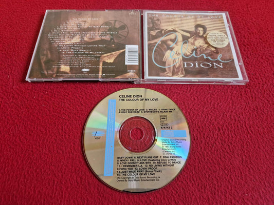 CELINE DION THE COLOUR OF MY LOVE CD