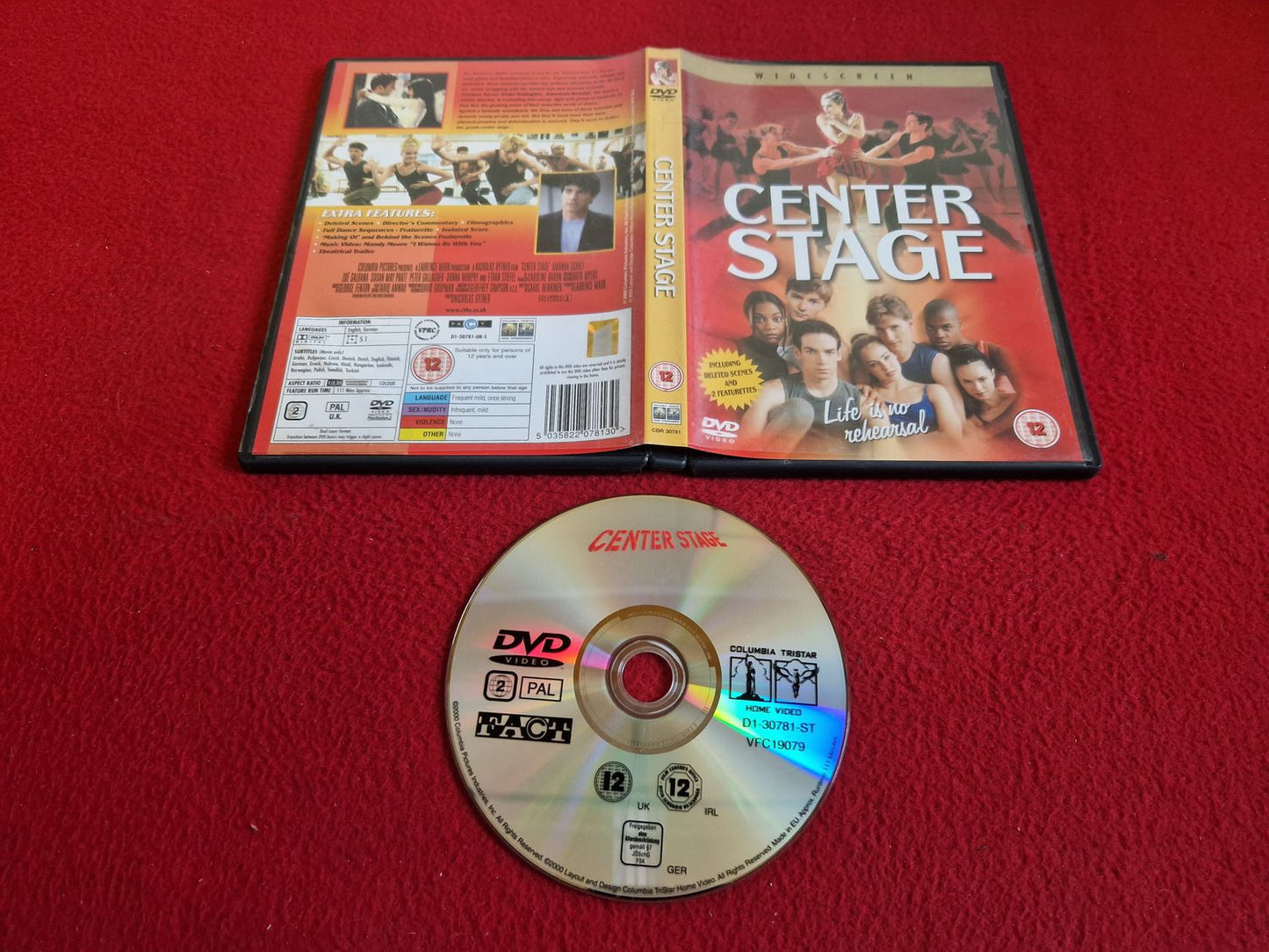 CENTER STAGE DVD