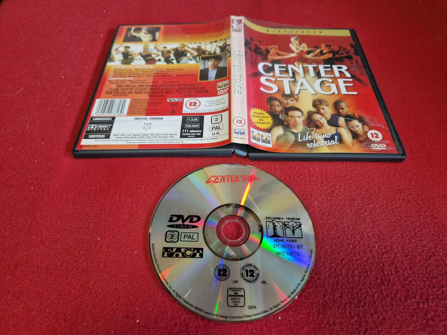 CENTER STAGE till DVD