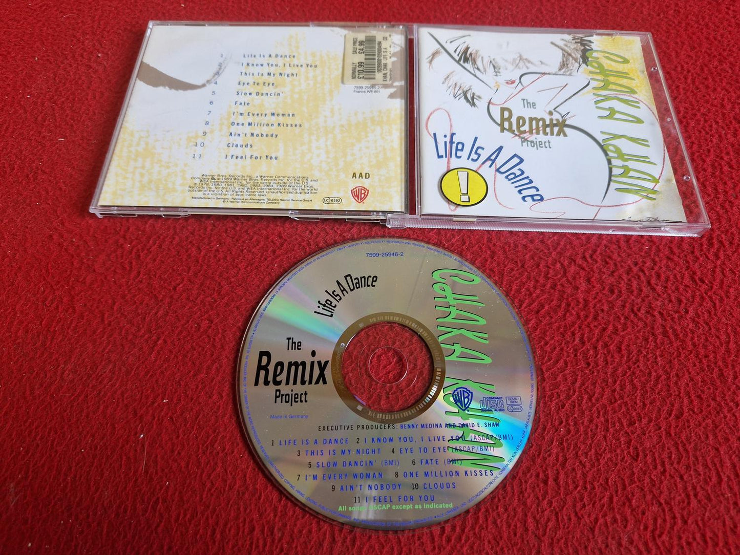 CHAKA KHAN LIFE IS A DANCE THE REMIX PROJECT CD
