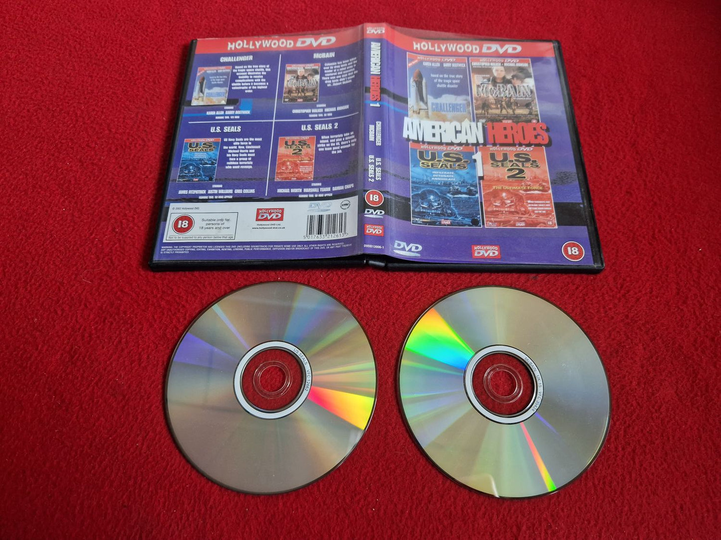 CHALLENGER / MCBAIN / U.S. SEALS 1 & 2 DVD