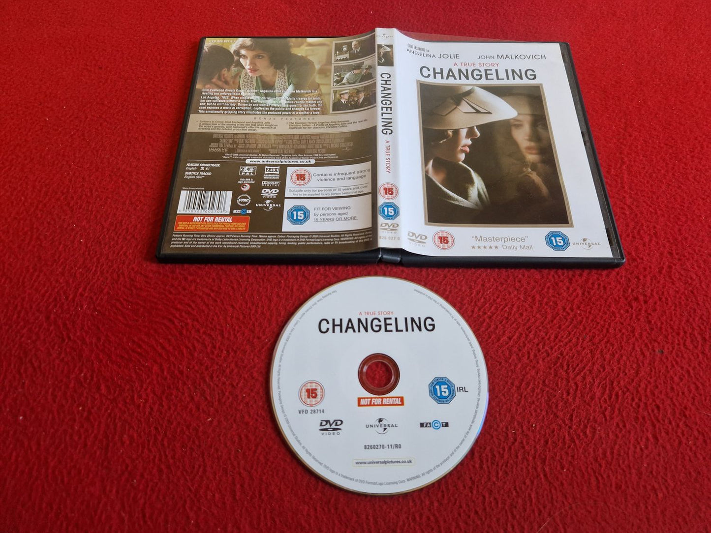 CHANGELING DVD