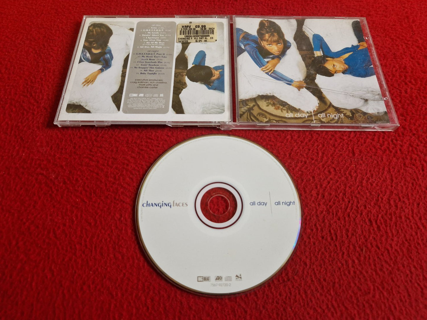 CHANGING FACES ALL DAY ALL NIGHT CD