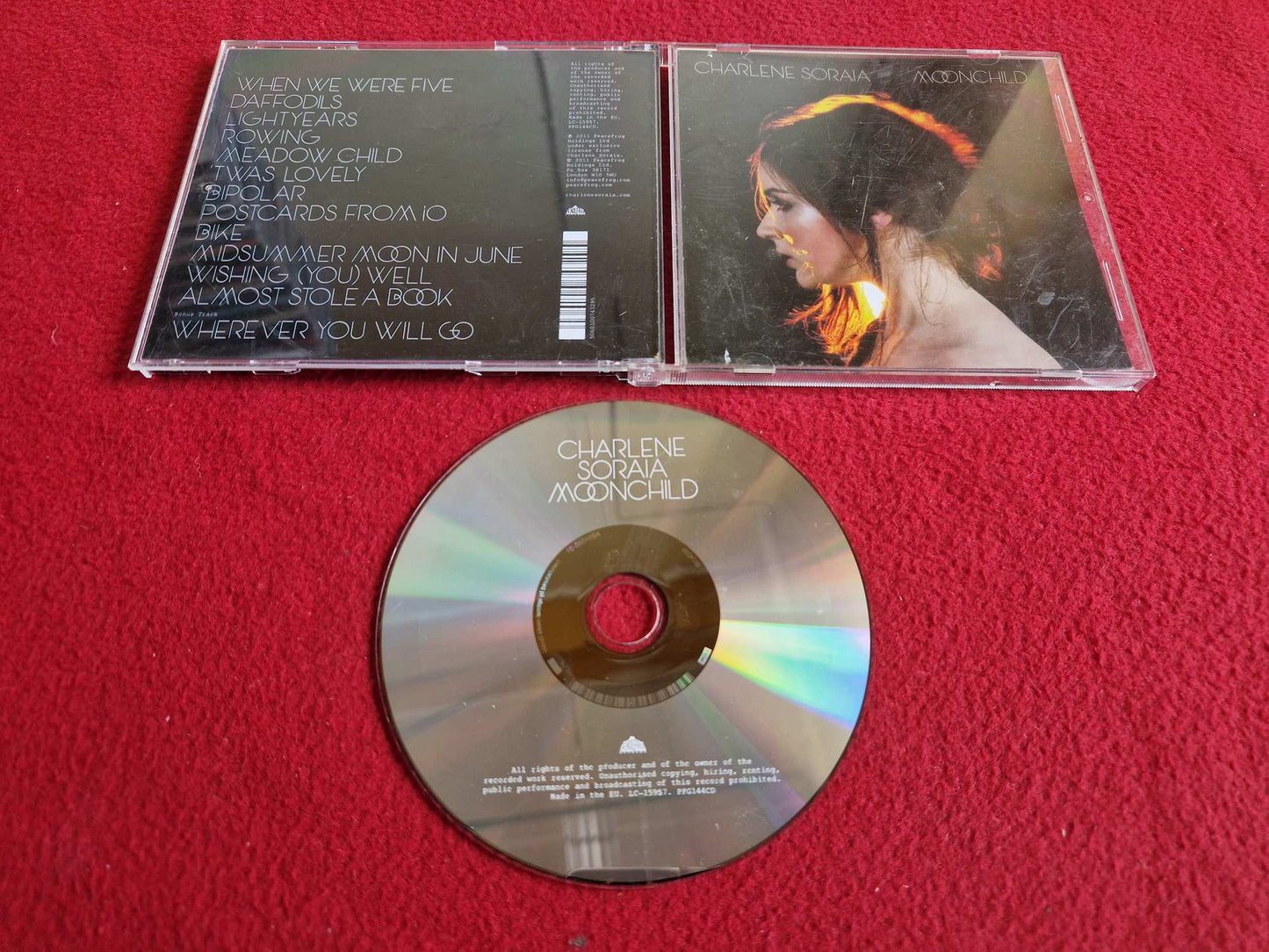 CHARLENE SORAIA MOONCHILD CD
