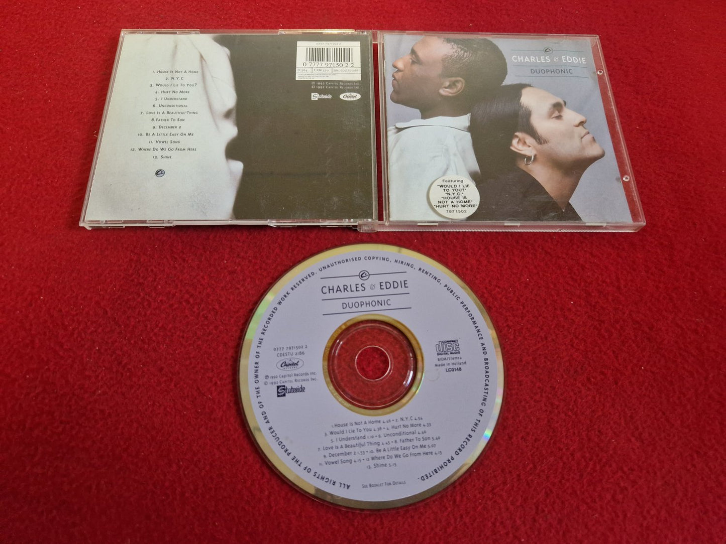 CHARLES & EDDIE DUOPHONIC till CD