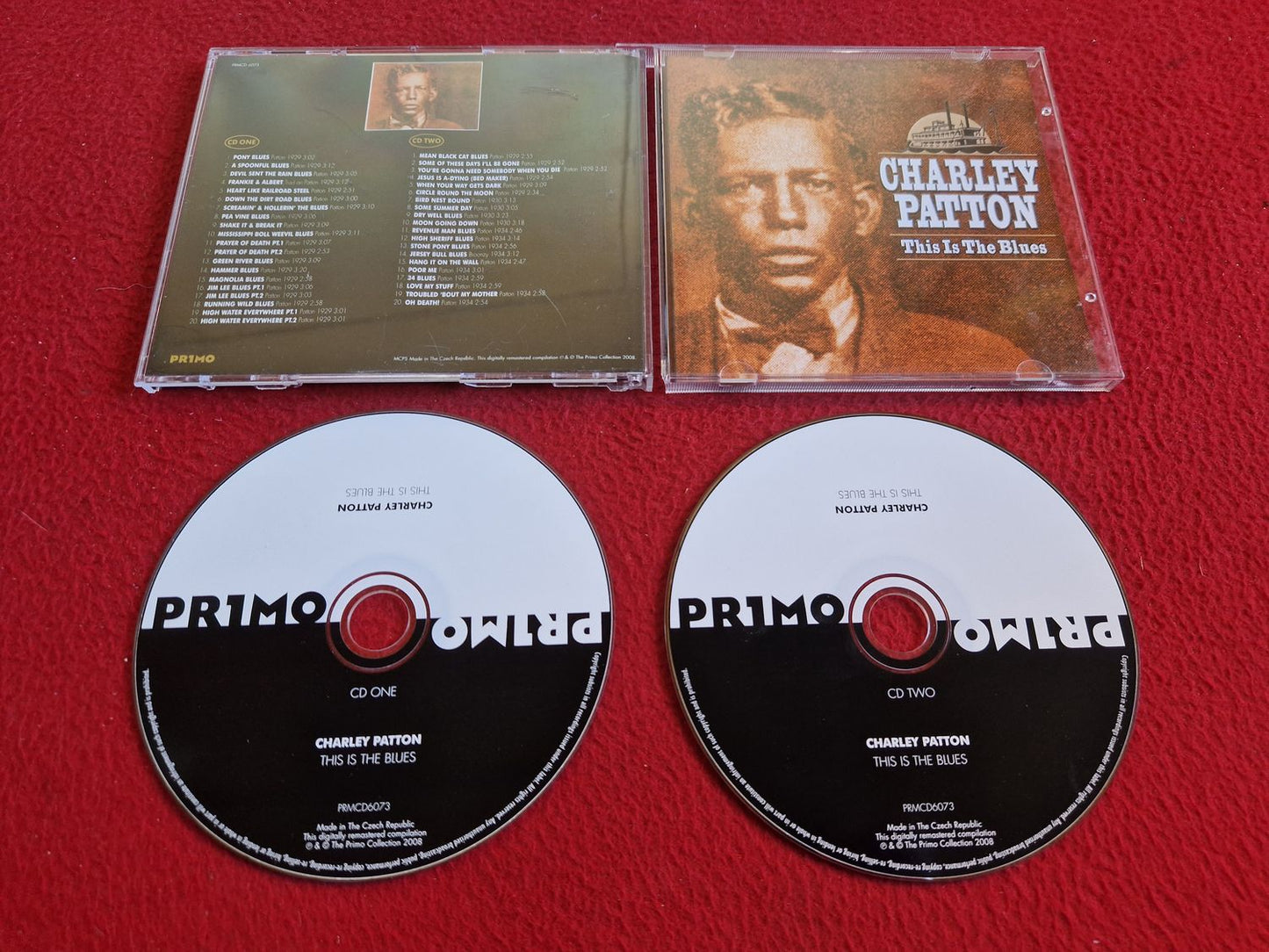 CHARLEY PATTON THIS IS THE BLUES CD