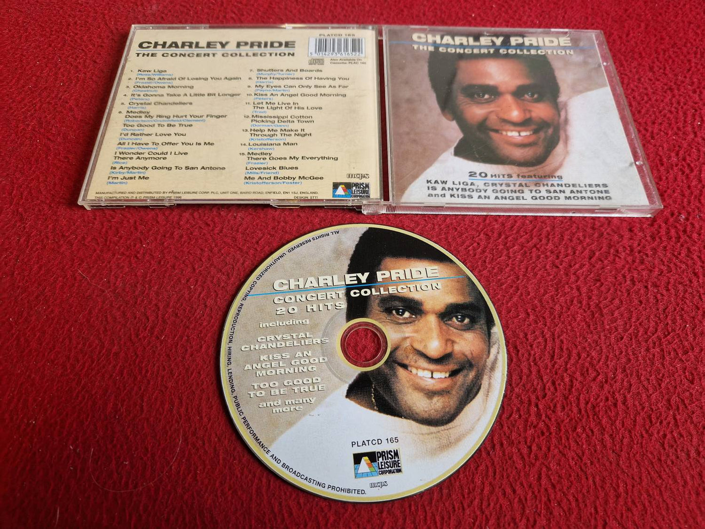 CHARLEY PRIDE THE CONCERT COLLECTION CD