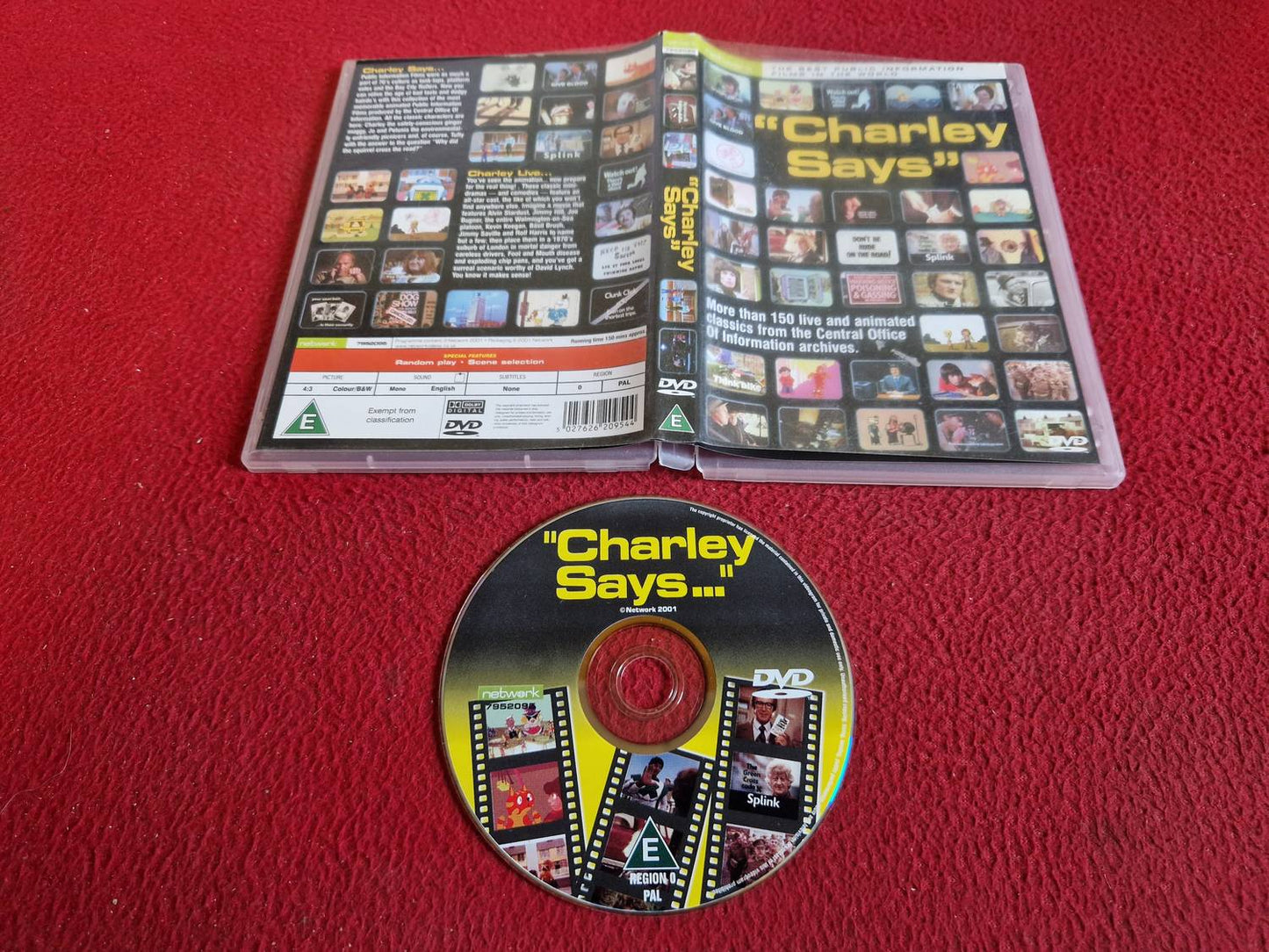 CHARLEY SAYS DVD