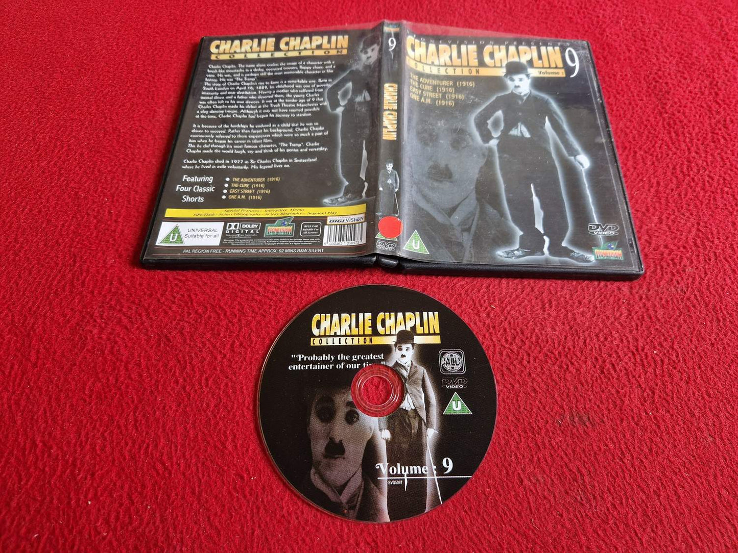 CHARLIE CHAPLIN COLLECTION VOLUME 9 DVD