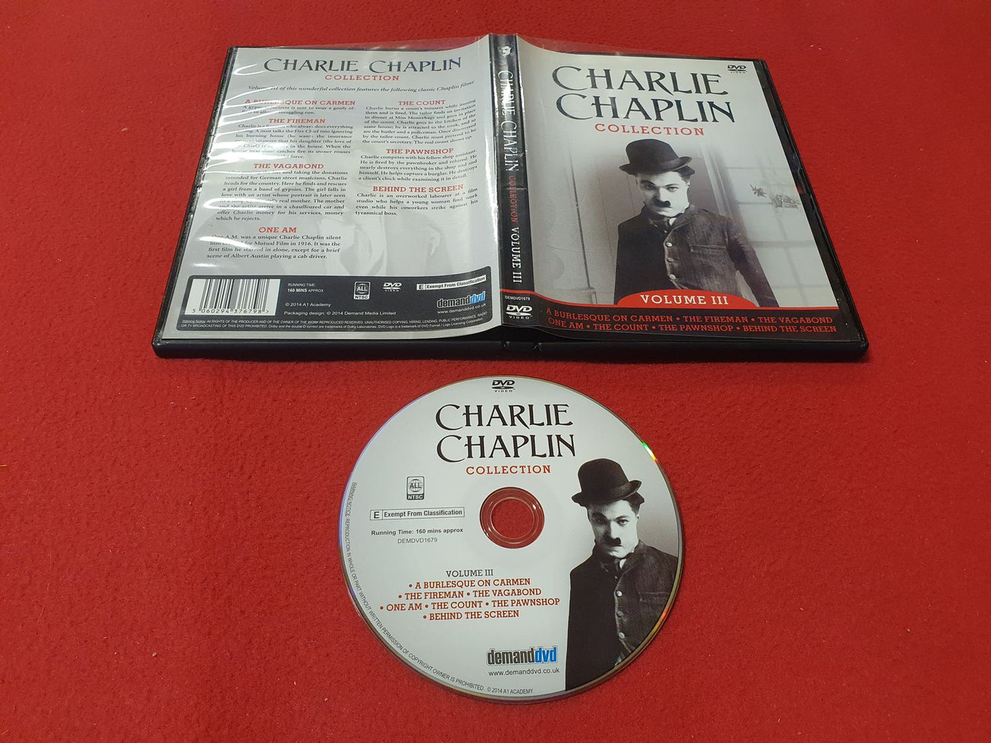 CHARLIE CHAPLIN COLLECTION VOLUME III till DVD