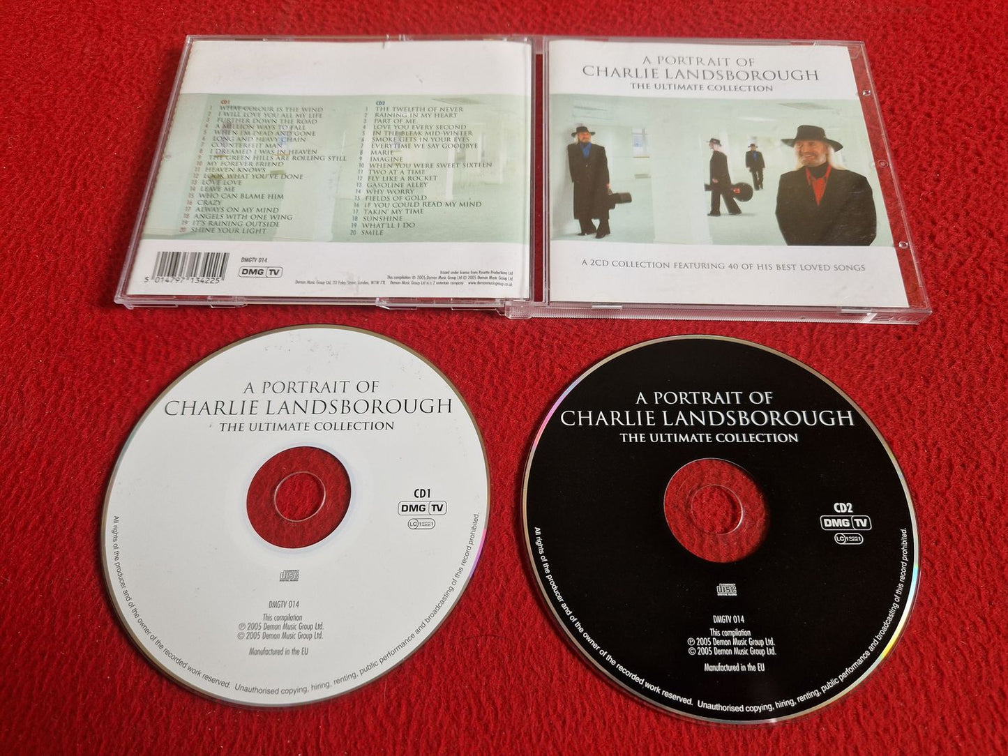 CHARLIE LANDSBOROUGH A PORTRAIT OF THE ULTIMATE COLLECTION CD