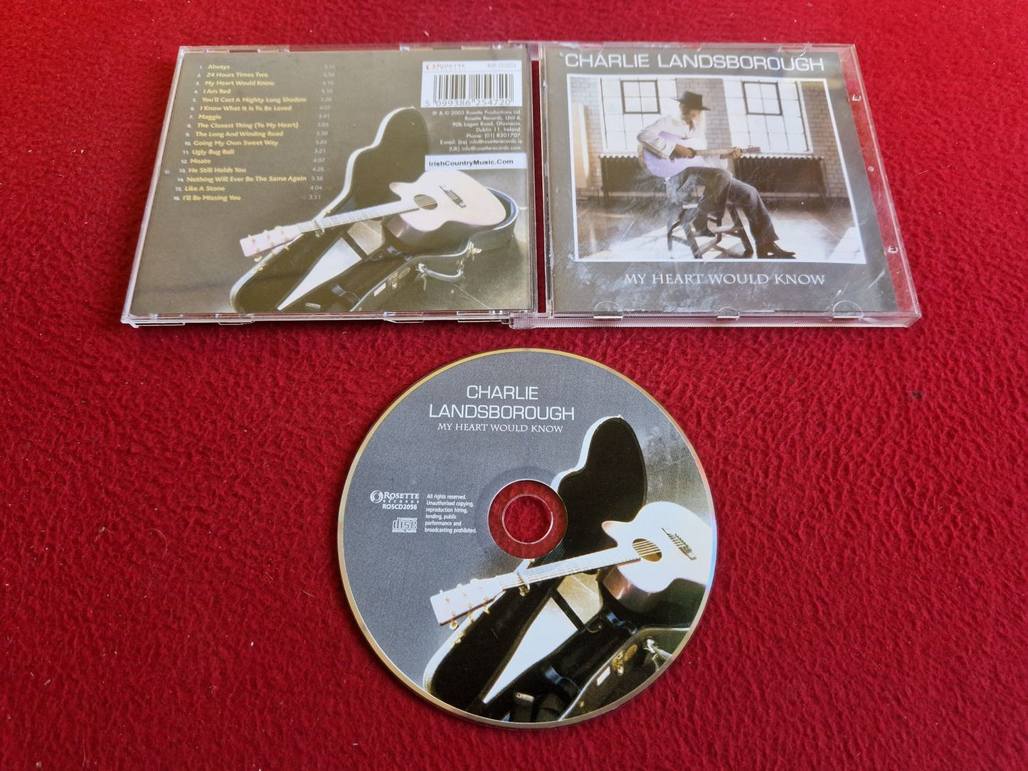 CHARLIE LANDSBOROUGH MY HEART WOULD KNOW CD