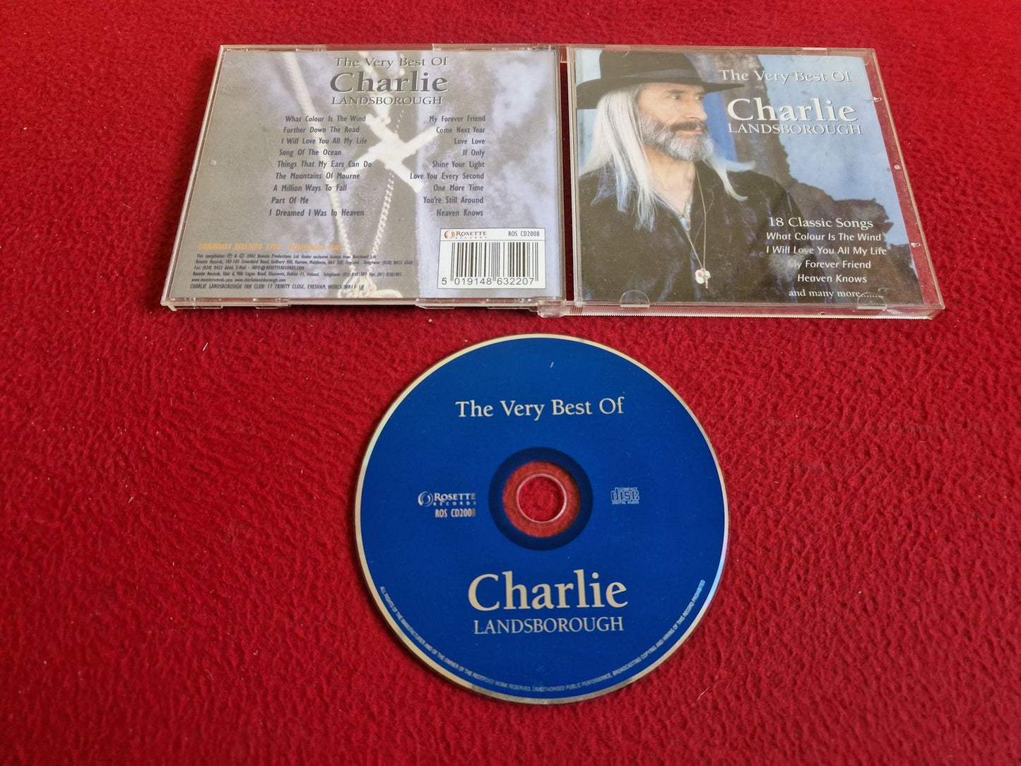 CHARLIE LANDSBOROUGH THE VERY BEST OF 18 CLASSIC SONGS CD