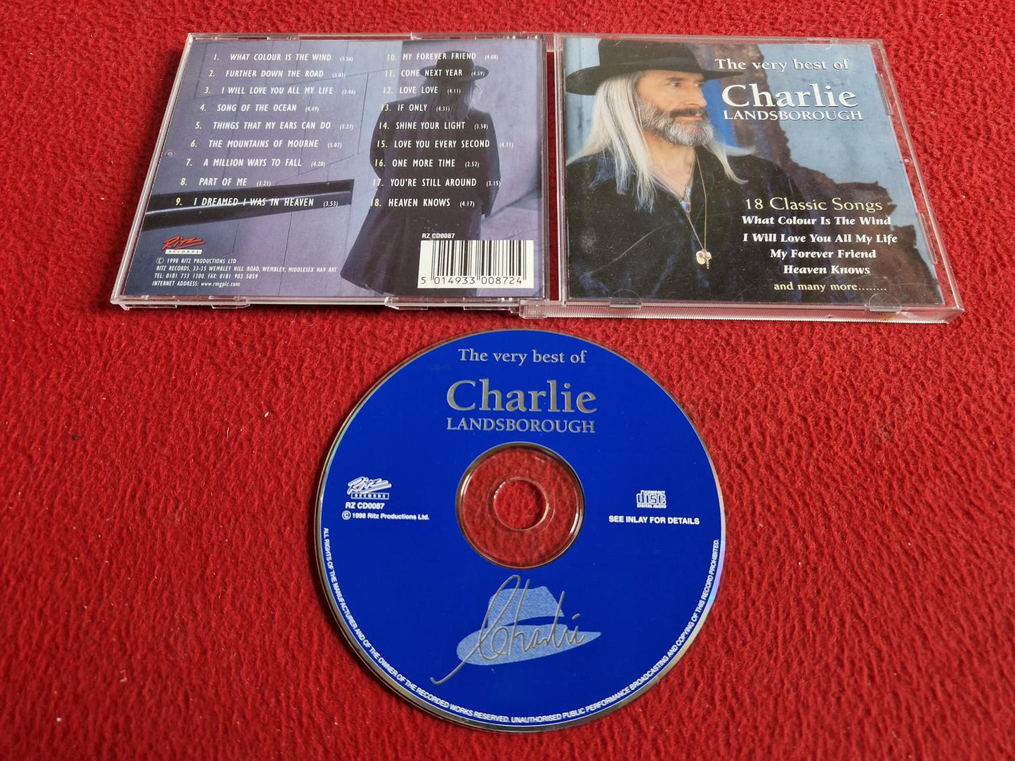 CHARLIE LANDSBOROUGH THE VERY BEST OF CD