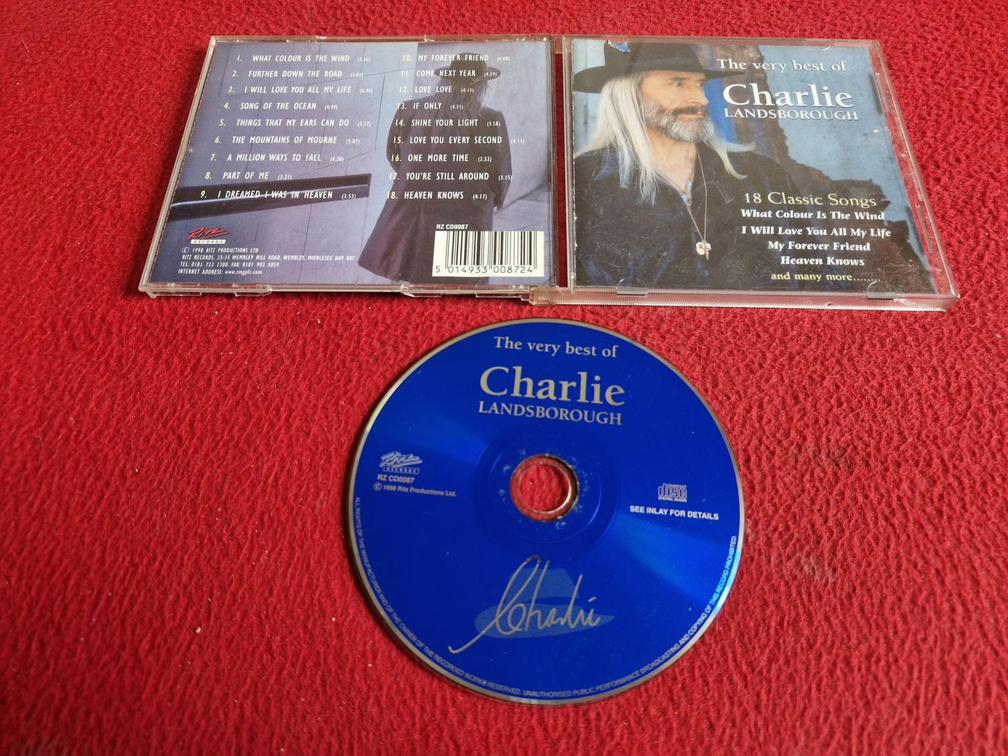 CHARLIE LANDSBOROUGH THE VERY BEST OF CD