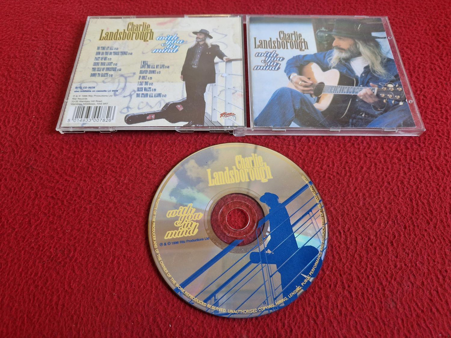 CHARLIE LANDSBOROUGH WITH YOU IN MIND CD